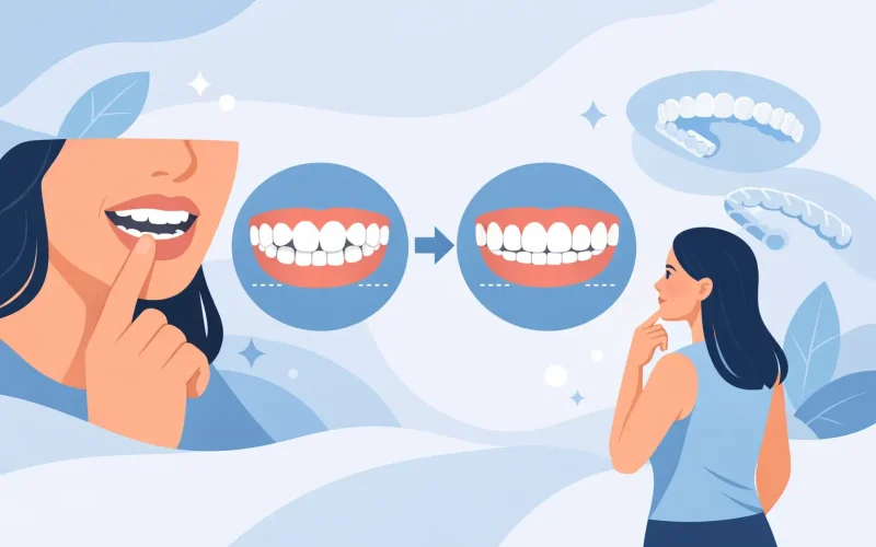 Entenda como alinhar dentes sem aparelho, quais opções existem, para quem funcionam e quando o tratamento exige avaliação odontológica.